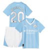 Maglia ufficiale Manchester City 2023-24 Bernardo 20 Casa per Bambino